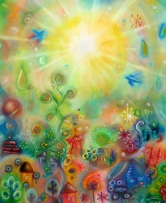 2014年摂津市美術展入賞作品「colorful days!」